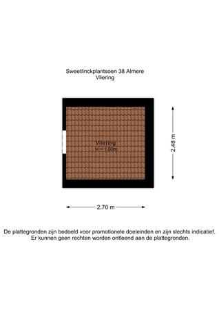 Floorplan - Sweelinckplantsoen 38, 1323 MT Almere